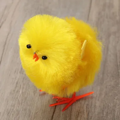 Buy 8Pcs Yellow Easter Chicks Stuffed Chicken Plush Decoration Animal Chicken Toy • 12.83£