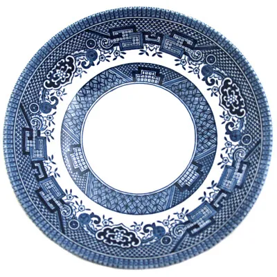 Buy Blue Willow Georgian Tea Saucer Round 14cm Dishwasher Safe From Churchill China • 9.60£