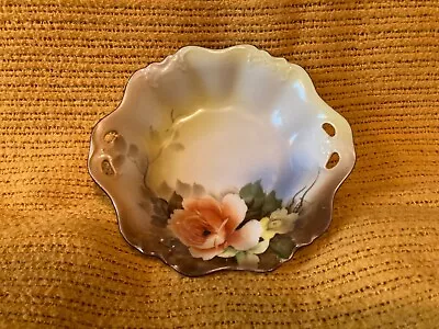 Buy Noritake Art Nouveau Floral Bowl, Vintage, Hand-Painted, Japan, Morimura • 273.10£