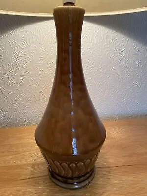 Buy Mid Century Ceramic Tall  Table  Lamp - Vintage MCM • 29.99£
