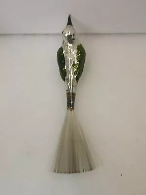 Buy Vintage Blown Glass Christmas Bird Tree Decoration (clip Missing)  • 11.90£