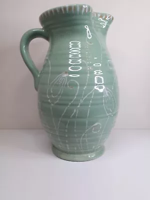 Buy Beswick Pottery Art Jug Vintage Pinch Top Hand Painted 1940s Pattern Number 28 • 35£