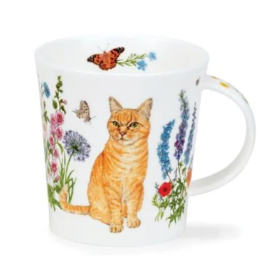 Buy Dunoon Blumenmuster Cats Ginger Tea Cup Coffee Mug Lomond 0,3l • 24.95£