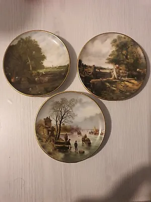 Buy Three, Coalport Miniature Plate: John Constable Miniature Plates. • 14.99£