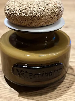 Buy Holmegaard Umbra Palette Spice Jar “vitaminer” Design Michael Bang • 45£