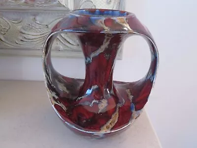 Buy Black Ryden Colours Of The Night Design Vase 7.25 Inch Anita Harris • 120£