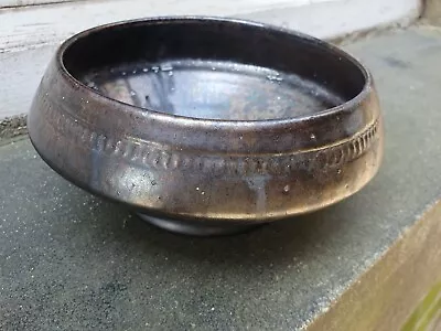 Buy Dicker Pottery Lower Dicker Sussex 1843-1959 Earthen Ware Copper Glaze Bowl (a) • 39.95£