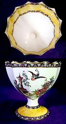 Buy Vintage GRIMWADES Compote ROYAL WINTON Pedestal Bowl ART Pottery CANDY DISH Cup • 76.83£