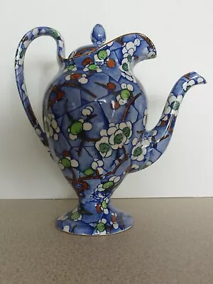 Buy Frederick Rhead Cherry Blossom Coffee Pot By Bursley Ware In Excellent Condition • 95£