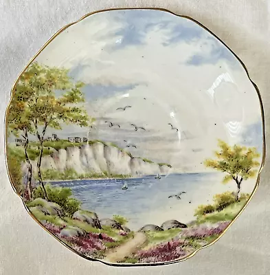 Buy Paragon Cliffs Of Dover Pattern Saucer Bone China With Gold Rim Vintage • 11.07£
