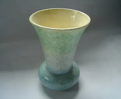 Buy Rare C1950's Sylvac Bulbous Mushroom Shaped Mottled Green Vase Design No. 674 • 40£