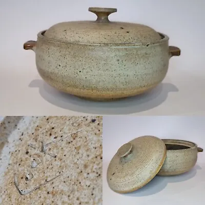 Buy Vintage George Cook Ambleside Studio Pottery Lidded Pot Stoneware 1940s • 137.75£