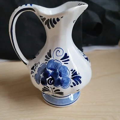 Buy Signed Vintage Delft Small Pitcher • 5£