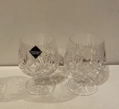 Buy Pair Of Edinburgh Crystal Brandy Glasses  • 28.95£