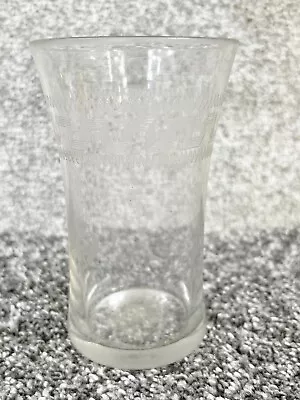 Buy Vintage Baccarat Crystal Wine Glass Engraved Crystal Pattern • 22.99£