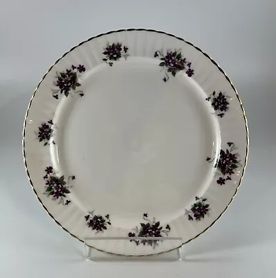 Buy Vintage Royal Windsor 8  Dessert Plate Violets, Gold Trim • 9.45£