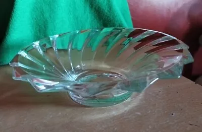 Buy Galway Lead Crystal  Glass Bowl Swirl Design • 14.90£