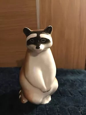 Buy USSR Lomonosov Porcelain Raccoon Figurine • 7.50£