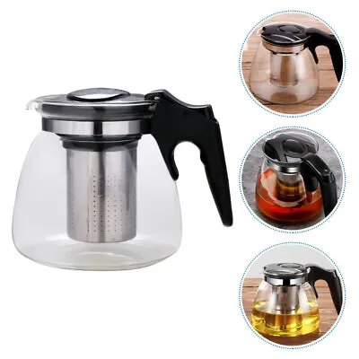 Buy Teapot Warmer Set Glass Tea Kettle Microwavable Teapot Crystal Tea Set • 14.74£