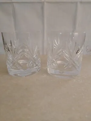 Buy Thomas Webb England Crystal Old Fashioned Whiskey Glass (set Of 2) • 28.43£