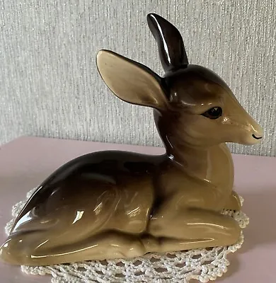 Buy  China Deer Fawn  Bambi Largest Size Midwinter Burslem England Vintage Rare • 22.99£