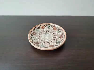 Buy Romanian Horezu Traditional Ceramic Dish Clay Decorative Plate Handmade • 52.36£