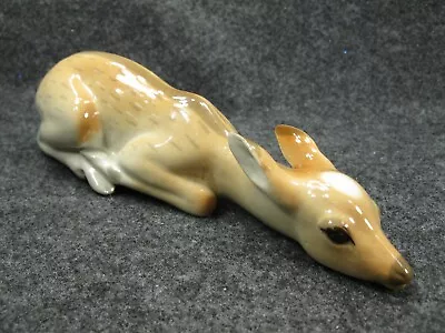 Buy Lomonosov Russian Imperial Porcelain Figurine Deer Fawn USSR Vintage • 28.72£