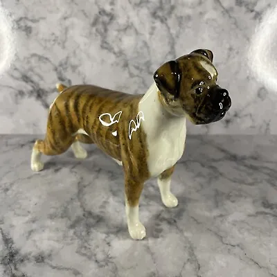 Buy Beswick Boxer Dog Figurine Brindle Blue Mountain Model No.1202 A Greddington • 20£