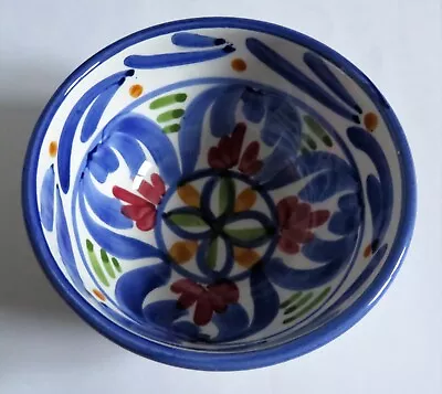 Buy Hand Painted Spanish  Bowl Flower Design Ceramic • 12.99£