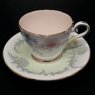 Buy Vintage 1950's Aynsley Wayside Bone China Small Cabinet Cup And Saucer Floral • 9.95£