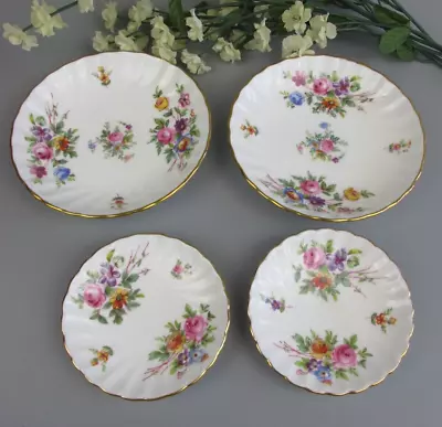 Buy Minton  Marlow  Butter Pats Dishes Side Plates X 2. Bone China. Vintage. • 8.99£
