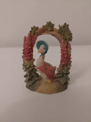 Buy Beatrix Potter Jemima Puddle-duck Ceramic Arch Figurine 1998 • 16£