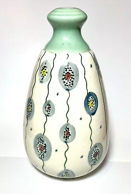 Buy Rare Clayburn Pottery  ‘Festival’ Pattern Lamp Base. Jessie Tait Hand Painted • 70£