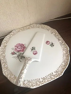 Buy Lord Nelson Pottery Cake Plate With Server  • 10£