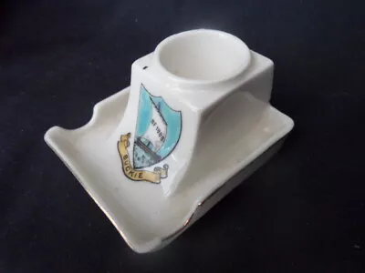 Buy Gemma Crested China  Inkwell And Penstand.....buckie • 4£