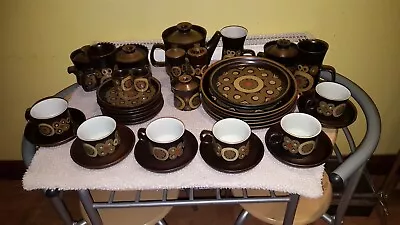 Buy 42 Pc Retro Denby Langley Smarkland Brown Dinner Service Selling Separately • 13.99£