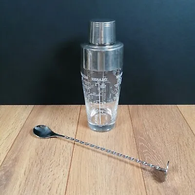 Buy Art Deco Grenadier Glass And Silver Plated Cocktail Shaker • 24.29£