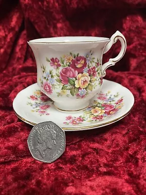 Buy 12 Piece Paragon Cups Saucers Flower Festival Vintage China Tea Coffee Set. • 32£
