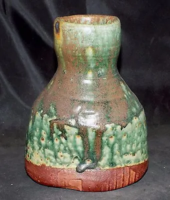 Buy Dick Cooter Pottery Vase Warren MacKenzie Shoji Hamada Bernard Leach Wood Fired • 123.48£