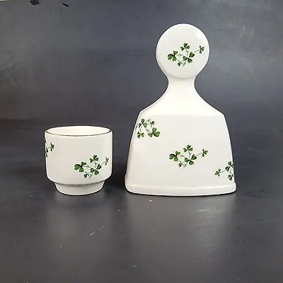 Buy Vintage Irish Bell Carrigaline Pottery Company Ltd Ireland Shamrocks Cup • 16.03£