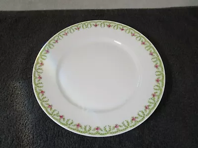 Buy Vintage Antique Limoges France Porcelain Dinner Salad Plate Rose Garland Design • 9.95£