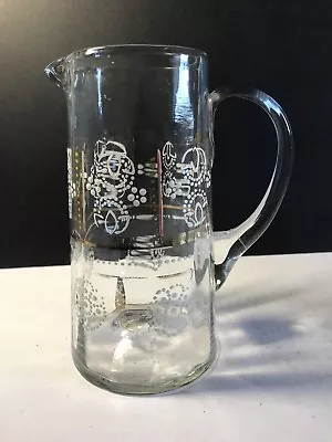 Buy  Vintage Kitchenalia Victorian Hand Decorated Glass Milk Jug • 12.99£