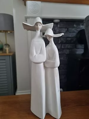 Buy Lladro Nuns With Roseary Beads • 100£