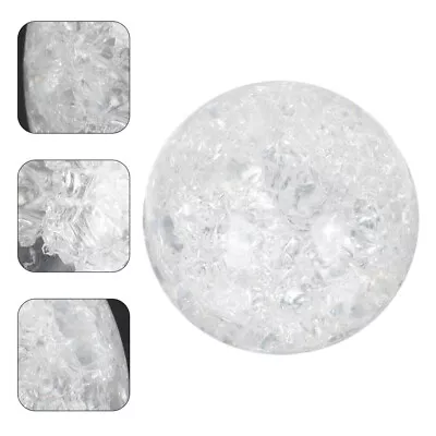 Buy  Crystal Crash Ball Earth Decorations Large Clear Ornaments Romantic Glass • 19.98£