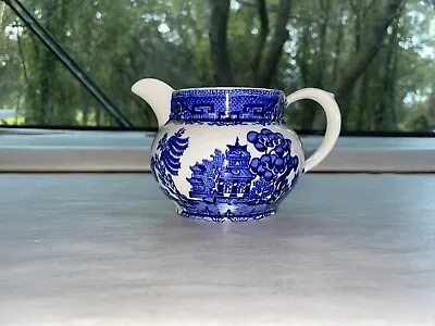 Buy Blue Willow Small Pitcher BCM Lar Nelson Ware • 28.42£