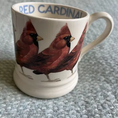 Buy Emma Bridgewater Red Cardinal 1/2 Pt Mug New Seconds  • 4.99£