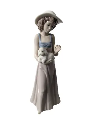 Buy NAO Porcelain By Lladro Pampered Poodle Figurine Vintage 1991 Missing Finger • 21.60£