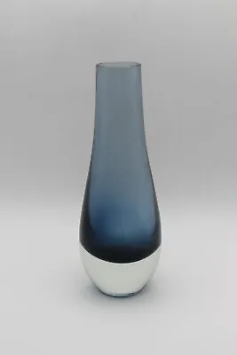 Buy Caithness Glass Stroma Bud Vase In Clear And Blue 7.5  • 15£