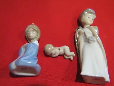 Buy Lladro Mini Sagrada Familia 5657 Ornaments Holy Family Nativity 1989 • 52.75£