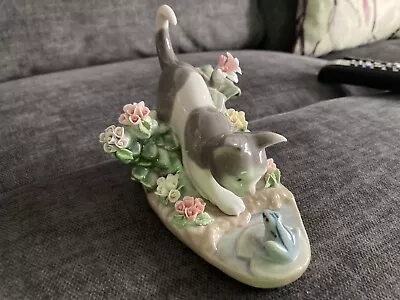 Buy Lladro Cat And Frog • 50£